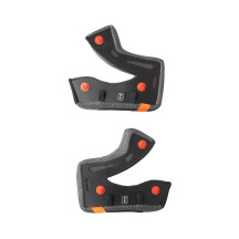 SM3 Helmet Cheek Pad — Gray, +5 mm, Adult