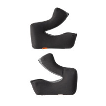 SM3 Helmet Cheek Pad — 5 mm thickness, Adult, Set, Gray