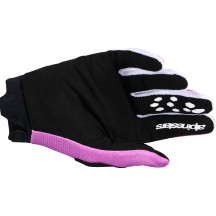 Stella Full Bore V2 Guantes — Talla L, Violeta/Negro/Blanco