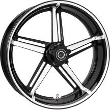 Rueda Factory 24 — 21x3.5, delantero, negro mecanizado