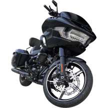 Rueda Factory 24 — 21x3.5, delantero, negro mecanizado