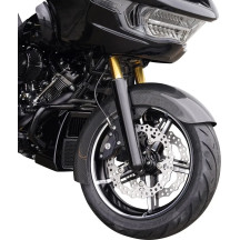 Rueda Factory 24 — 21x3.5, delantero, negro mecanizado