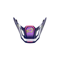 S-M7 Deed Helmet Visor — One Size, Fits S-M7, Purple