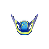S-M7 Deed Helmet Visor — One Size, Fits S-M7, Blue