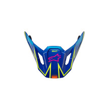 S-M7 Cast Helmet Visor — One Size, Blue