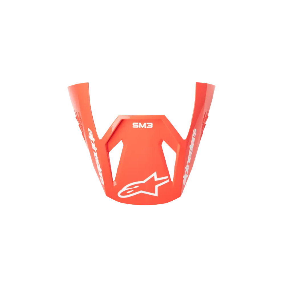 SM3 Radium Helmet Visor — Red, One Size