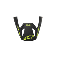 SM3 Radium Helmet Visor — SM3 fit, Black, Gray, Yellow, One Size