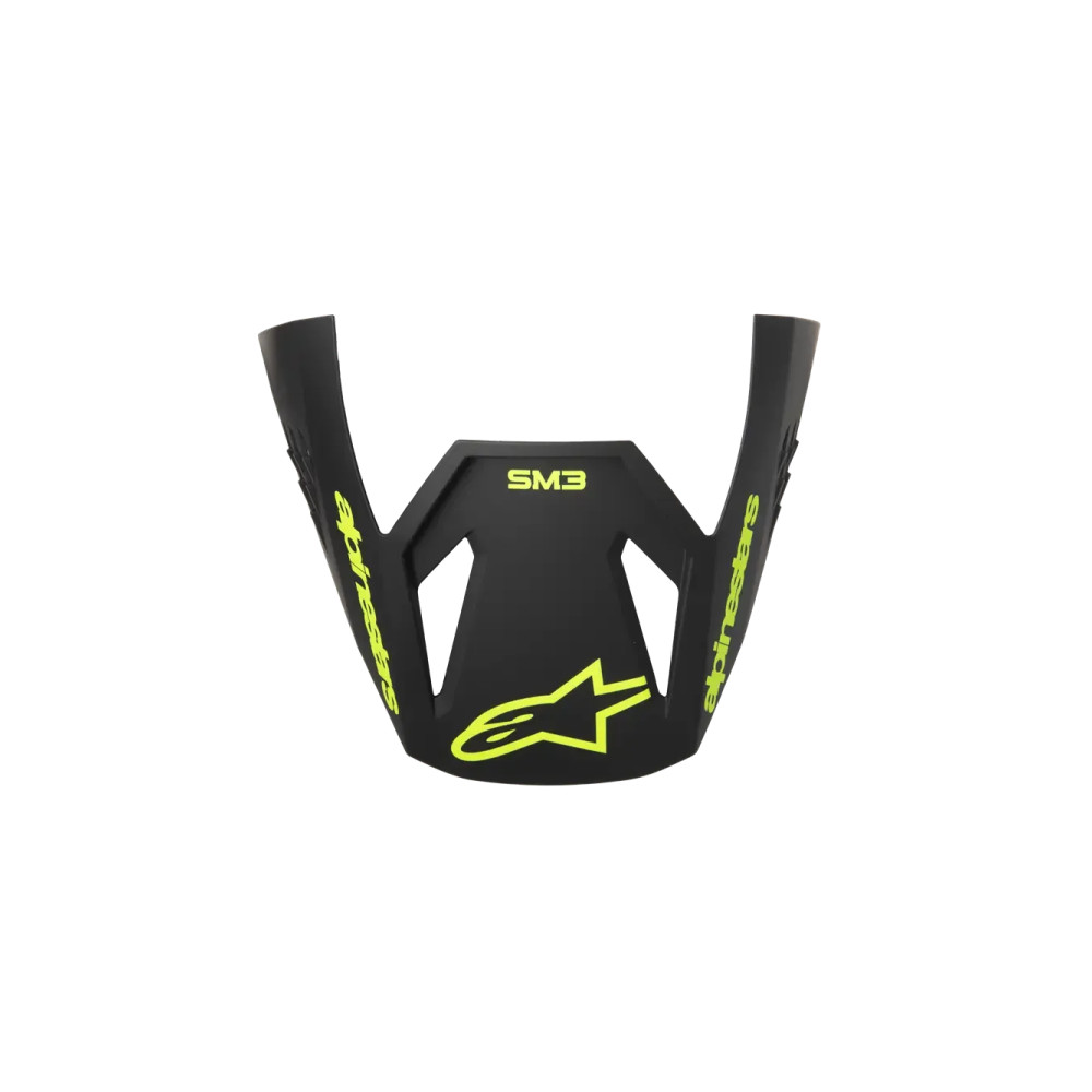 SM3 Radium Helmet Visor — SM3 fit, Black, Gray, Yellow, One Size