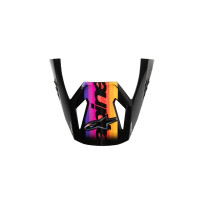 SM3 Force Helmet Visor — Black, One Size