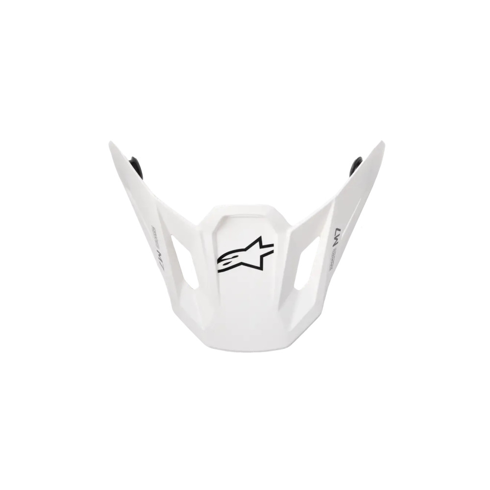 S-M7 Helmet Visor — One Size, White