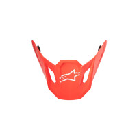SM7 Core Helmet Visor — One Size, Red, Fits SM7 Core helmets
