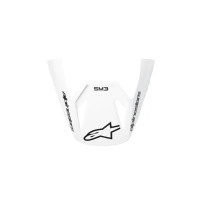 SM3 Helmet Visor — One Size, White