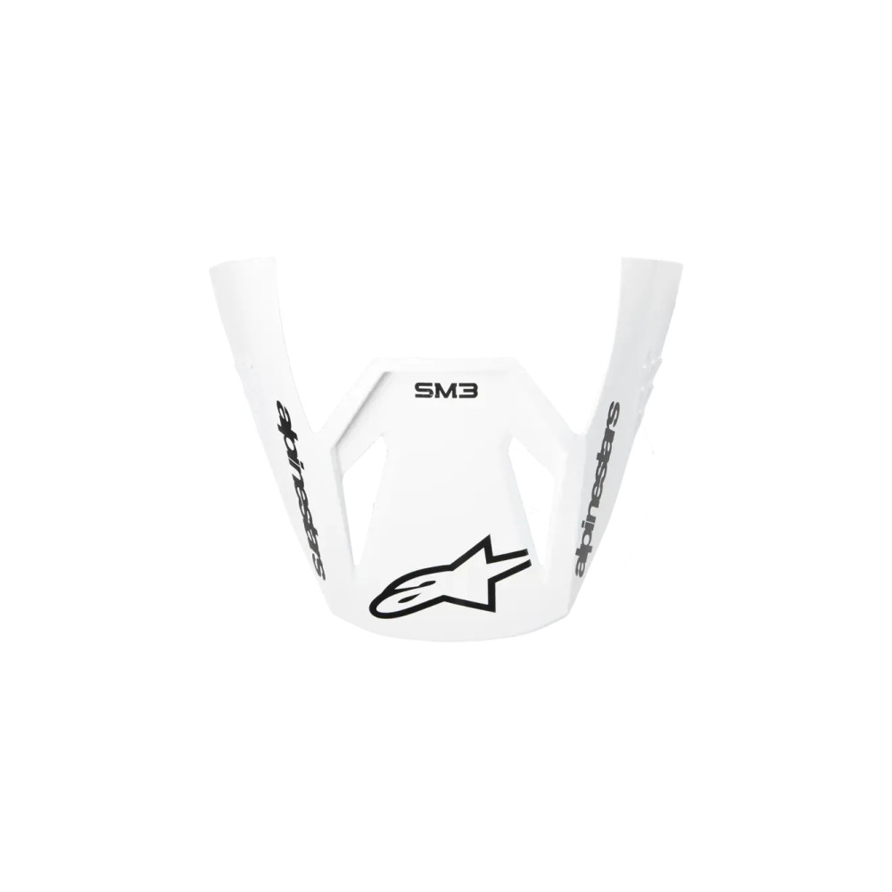 SM3 Helmet Visor — One Size, White
