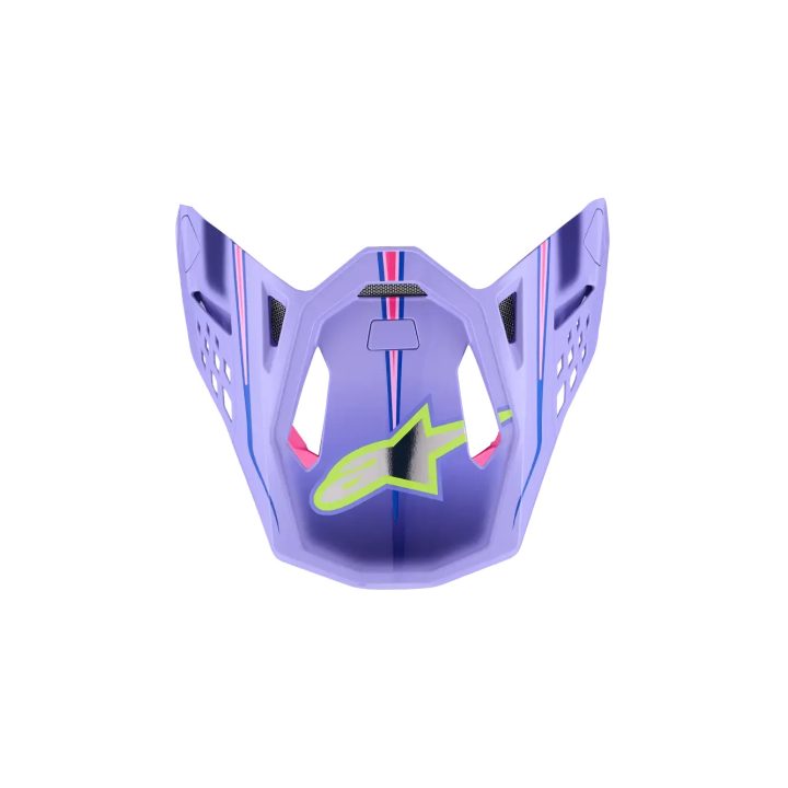 Supertech M10 Jett Helmet Visor — One Size, Fits Supertech M10, Pink/Purple