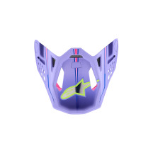 Supertech M10 Jett Helmet Visor — One Size, Fits Supertech M10, Pink/Purple
