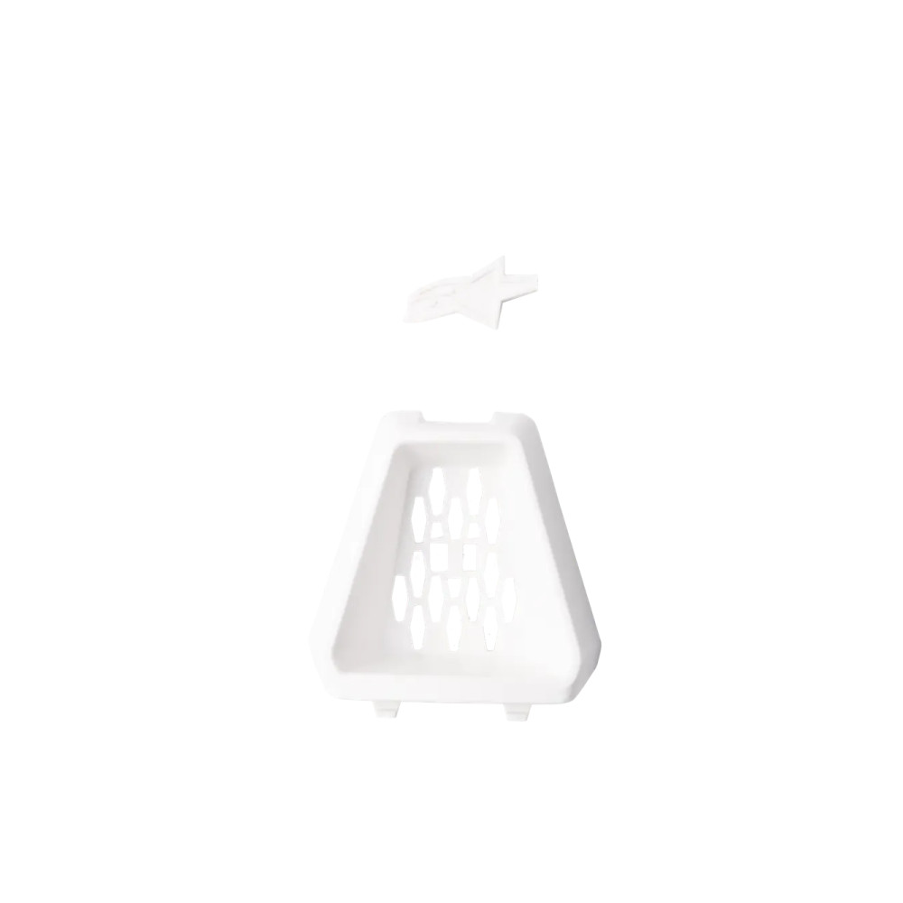 SM3 Helmet Chin Vent — One Size, White