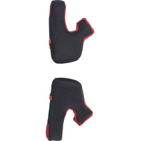 Missile Replacement Cheek Pads — Size S, +5 mm, Black, Red
