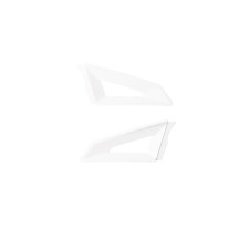 SM3 Helmet Top Vent — Fits SM3, One Size, White