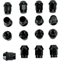 Lug Nuts — 16 pack, black