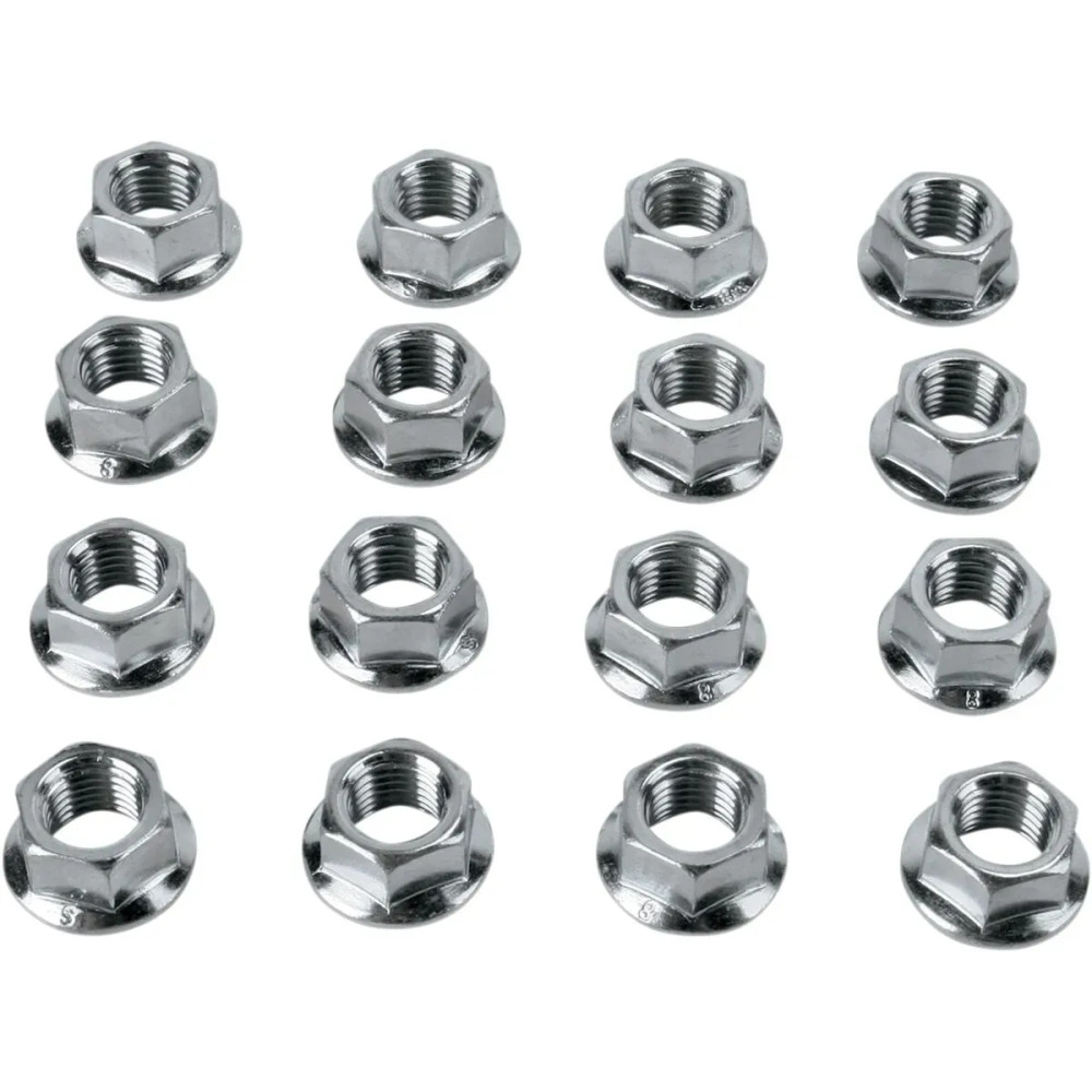 Lug Nuts — Standard, 16-pack, Chrome