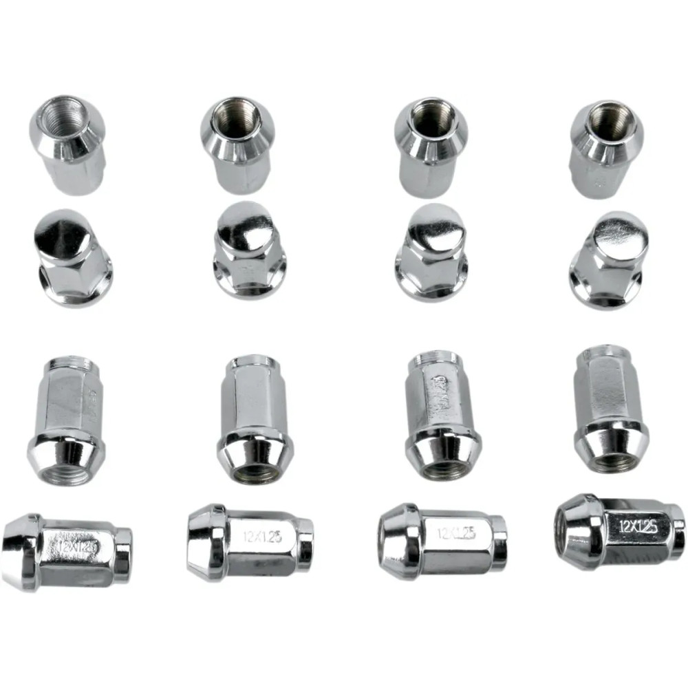 Lug Nut — 16 Pack, Chrome