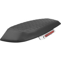 Bagger Lid Cover — Black, 66 cm × 28 cm, 76.2 mm (3"), Pair