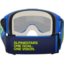 Vision 5 Corp Goggle — One Size, Blue/Yellow