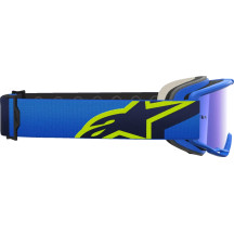 Vision 5 Corp Goggle — One Size, Blue/Yellow