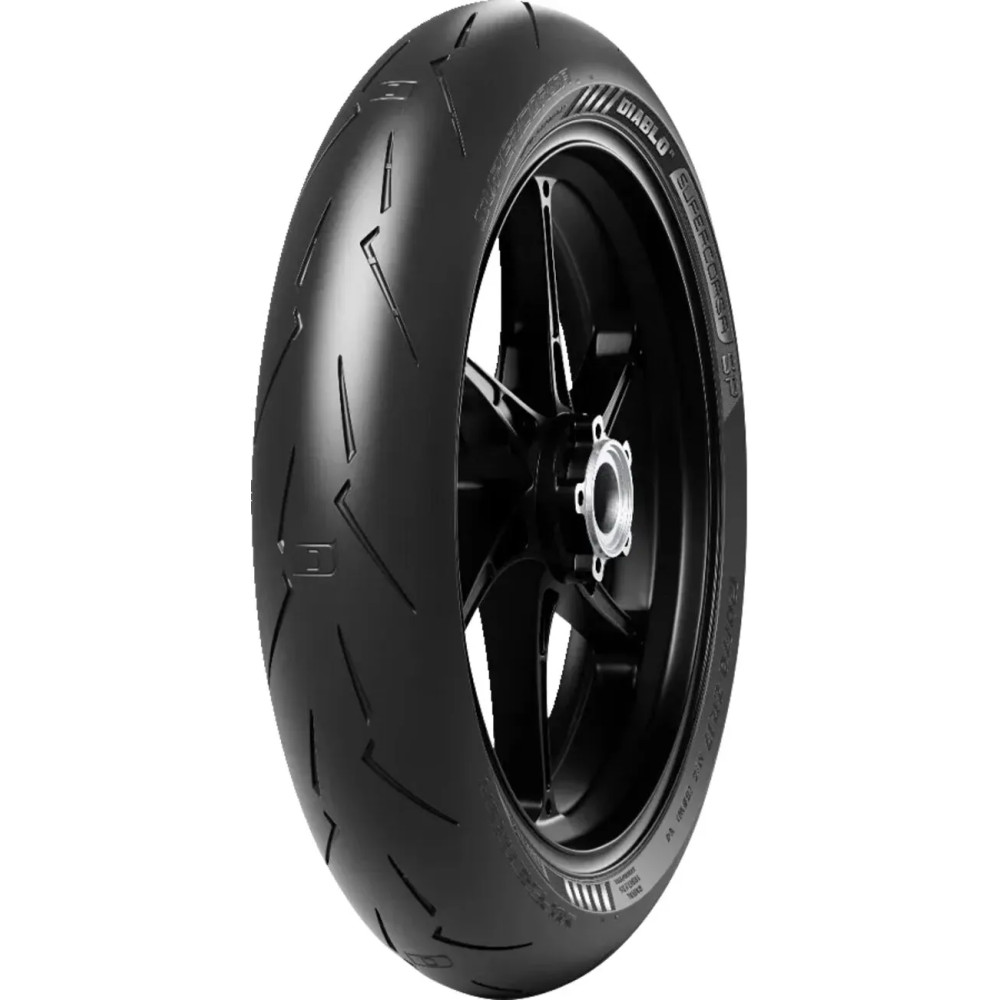 Diablo SuperCorsa V4 Tire — 120/70R17, Radial, 58V, SC2
