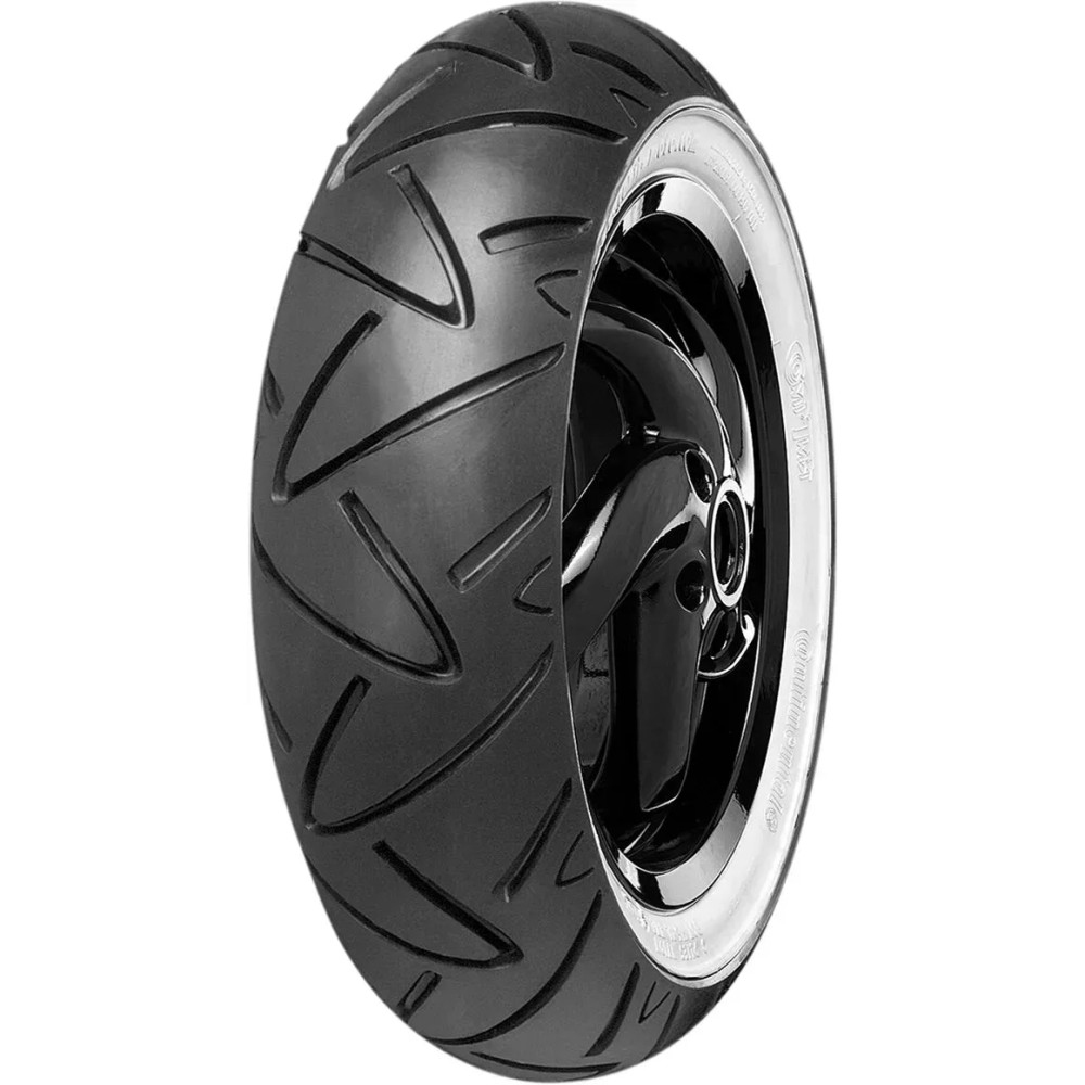 ContiTwist/Twist WW Tire — 130/70-12, 62P, Tubeless, Whitewall
