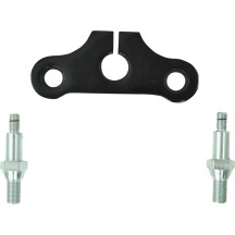 Upper triple clamp — 3° rake, Upper, Black