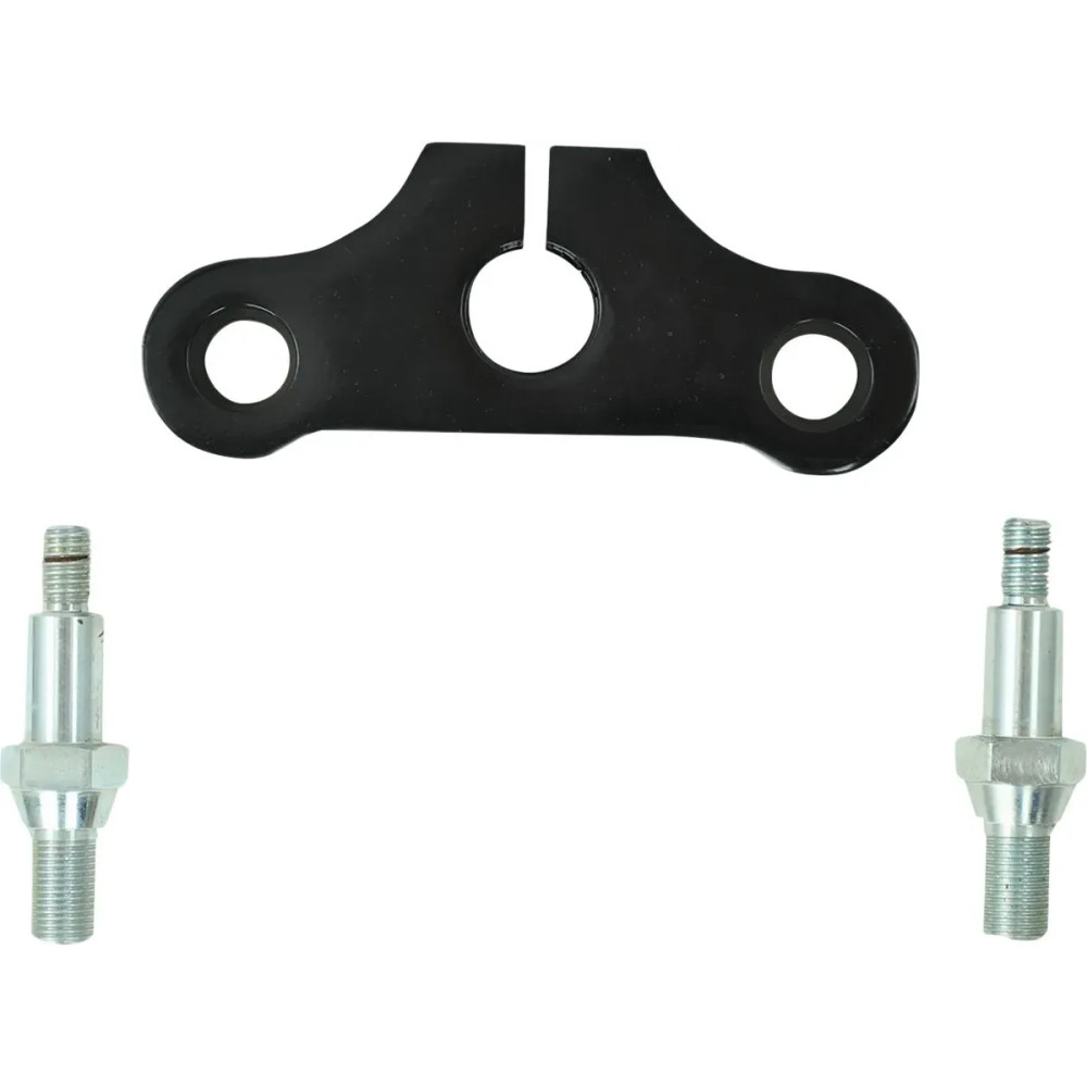 Upper triple clamp — 3° rake, Upper, Black