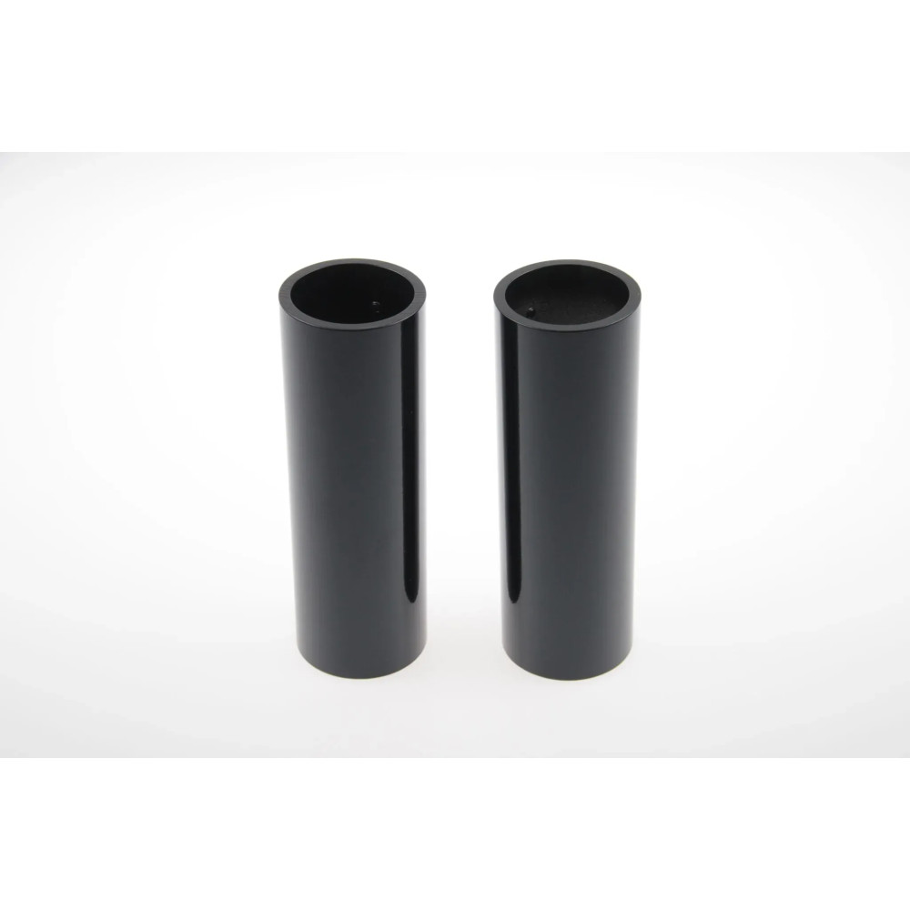 Fork Covers — Black, upper mount