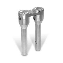 Clubstyle Straight Riser — 25.4 mm (1") clamp, 205 mm (8") length, Silver