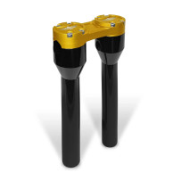 Clubstyle Straight Riser — 25.5 cm (10") , 25.4 mm (1") , Black, Gold