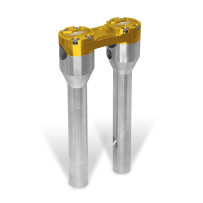 Clubstyle Straight Riser — 32 mm (1-1/4"), 10", Silver