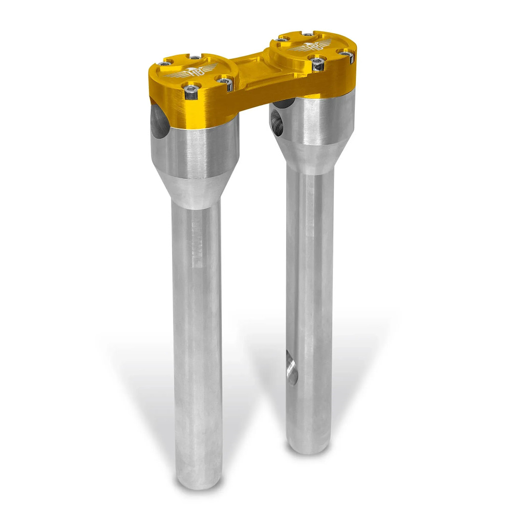 Elevador recto Clubstyle — 12", 32 mm (1-1/4") diámetro, Plata, Oro