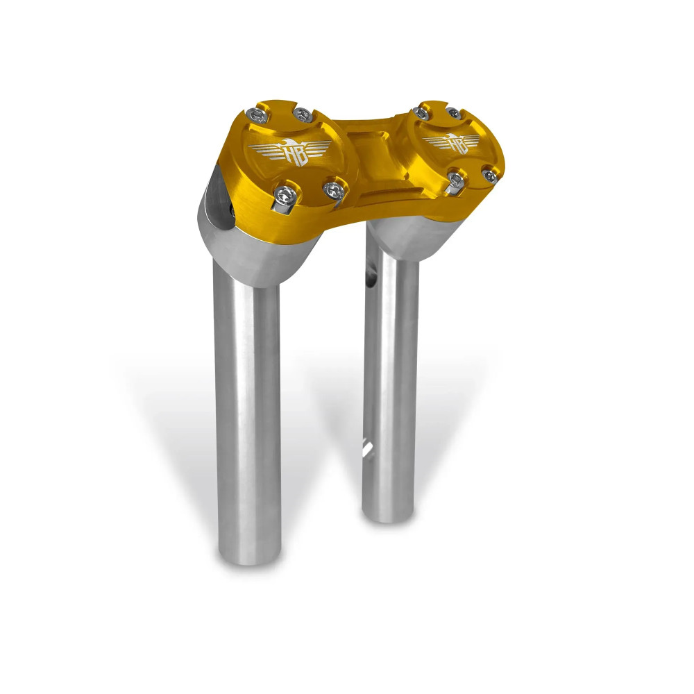 Clubstyle Pullback Riser — 25.4 mm (1"), 15 cm (6"), silver anodized