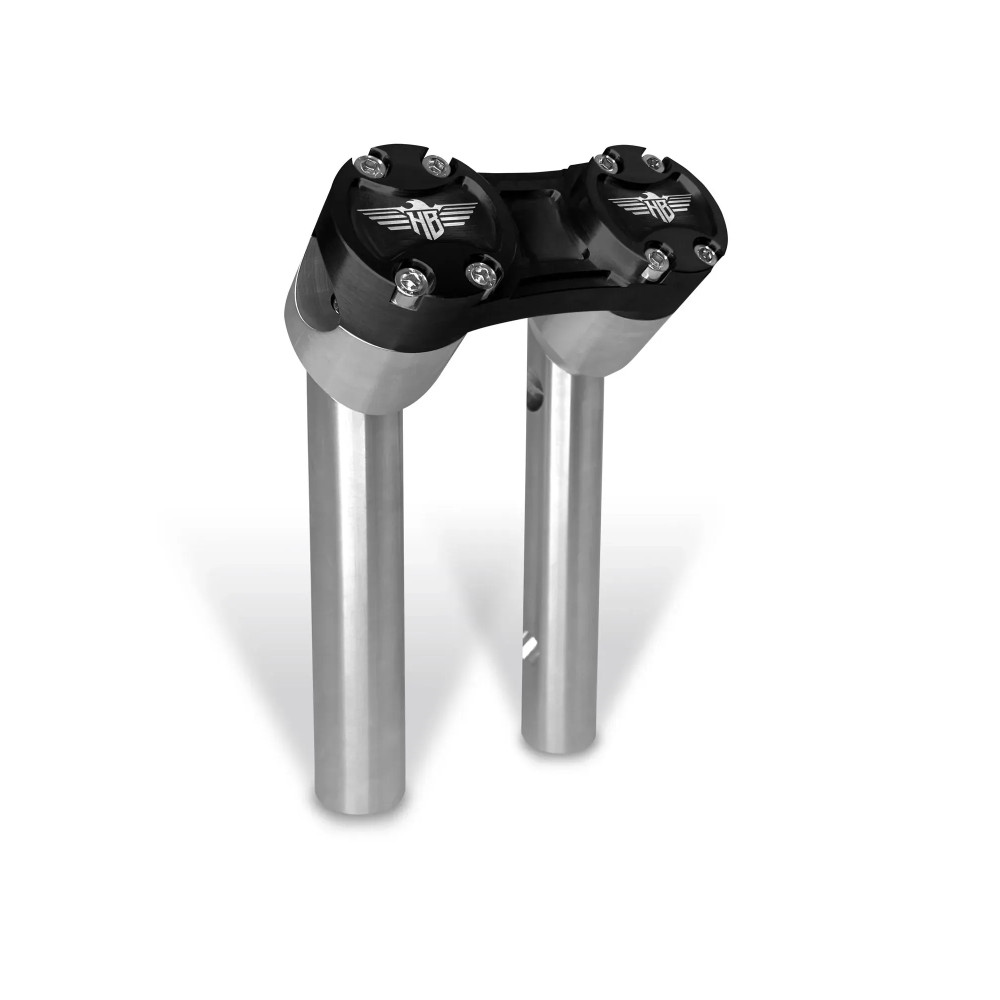 Clubstyle Pullback Riser — 32 mm (1-1/4"), 15 cm (6"), Black, Silver