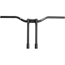 Phatbar & Riser Kit — 1-1/4" clamping, 3" pullback, Black Gloss