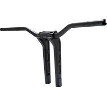 Phatbar & Riser Kit — 1-1/4" clamping, 3" pullback, Black Gloss