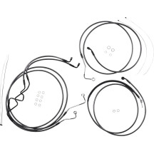 KARBONFIBR Designer Handlebar Installation Kit — 25.5 cm (10"), ape hanger, carbon fiber