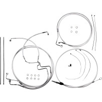 Sterling Chromite II® Designer Handlebar Installation Kit — 15.2 cm (6") risers, ape hanger