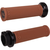 Ruffian Lock-On Street Grips — 25.4 mm (1") handlebar, gum rubber