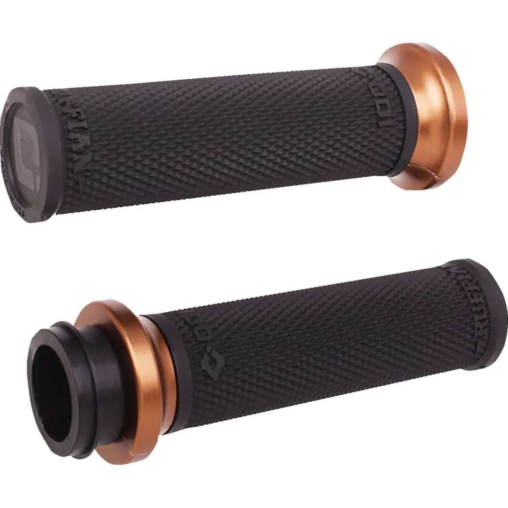 Ruffian Lock-On Street Grips — 25.4 mm (1"), black