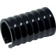 Oil Sending Unit Cover — Billet aluminum, black