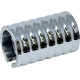 Oil Sending Unit Cover — Polished Silver, Billet Aluminum