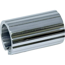 Oil Sending Unit Cover — Polished silver