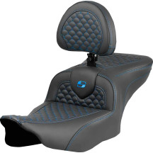 Dragon Scale Stitch Roadsofa™ Seat — 30.5" overall length, 5.5" lumbar support