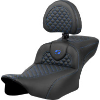 Dragon Scale Stitch Roadsofa™ Seat — 30.5" overall, 17.5" driver, 14" driver width, 5.5" lumbar, 2-Up
